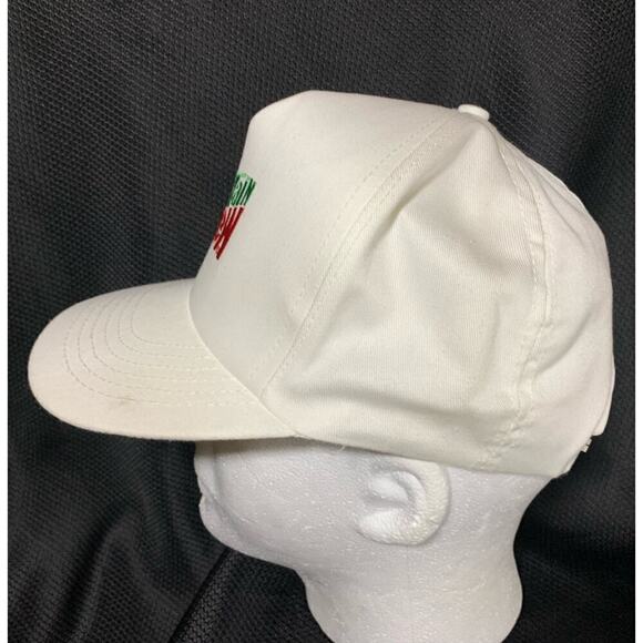 Vintage White Diet Mountain Dew Hat SnapBack Stylemaster Cap Made In USA Mt. Dew - Picture 10 of 11